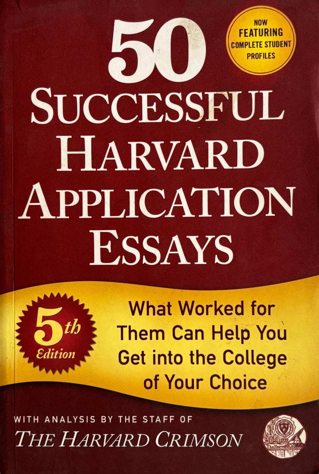 50 Successful Harvard Application Essays