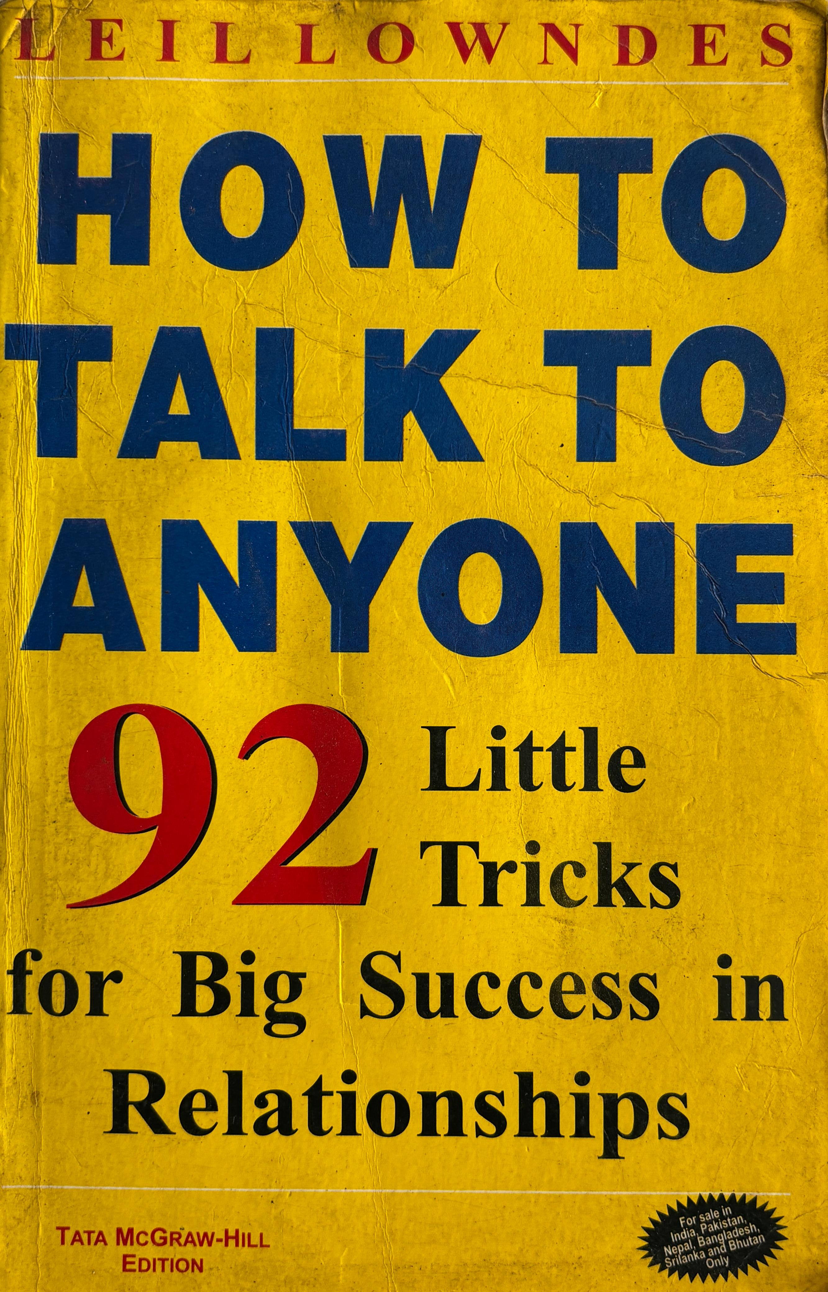 How to Talk to Anyone: 92 Little Tricks for Big Success in Relationships