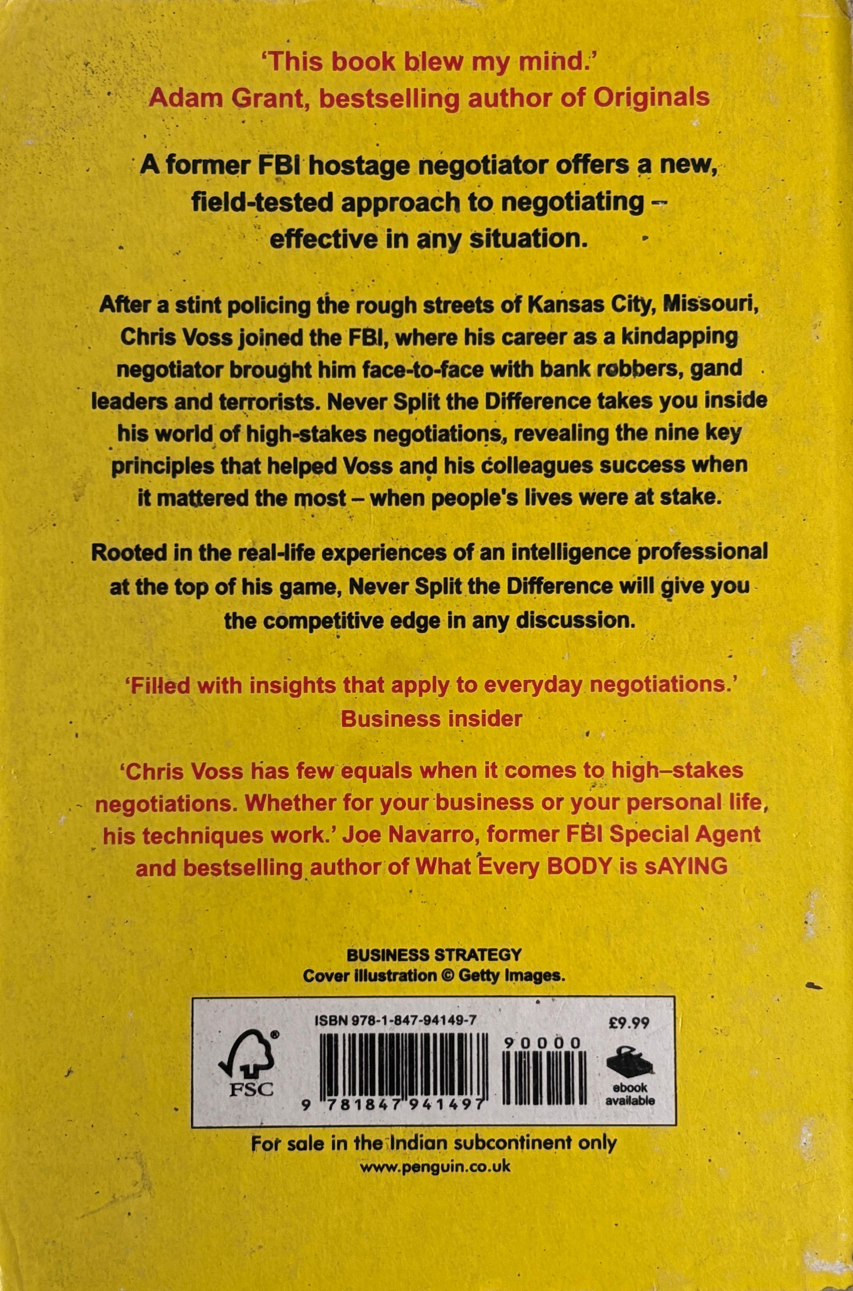 Never Split the Difference