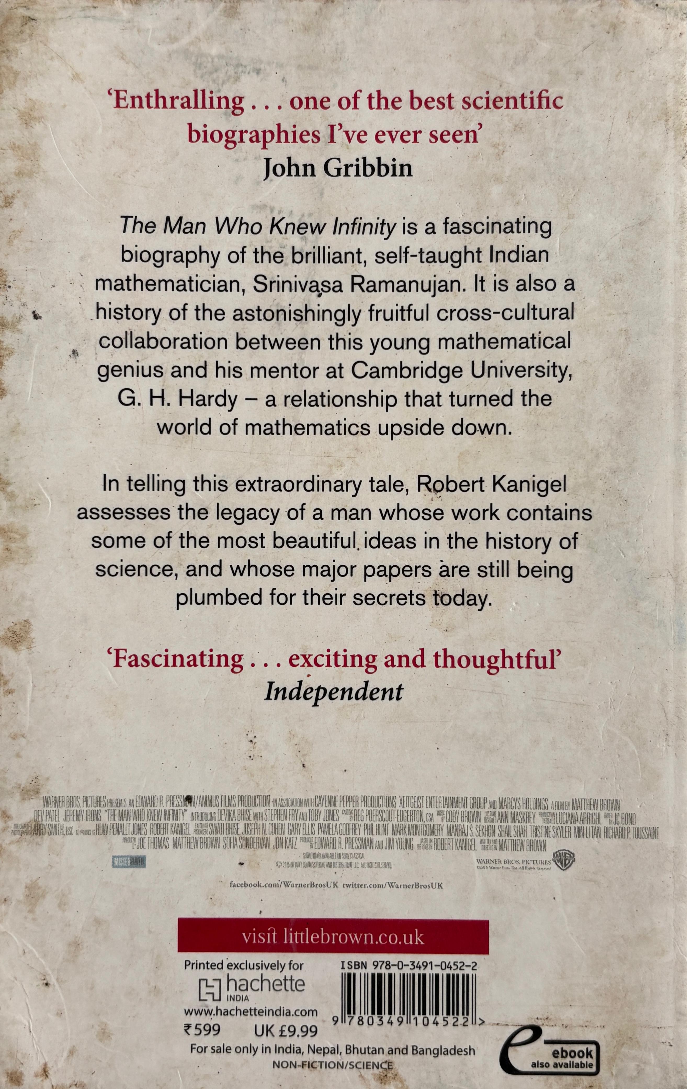 The Man Who Knew Infinity