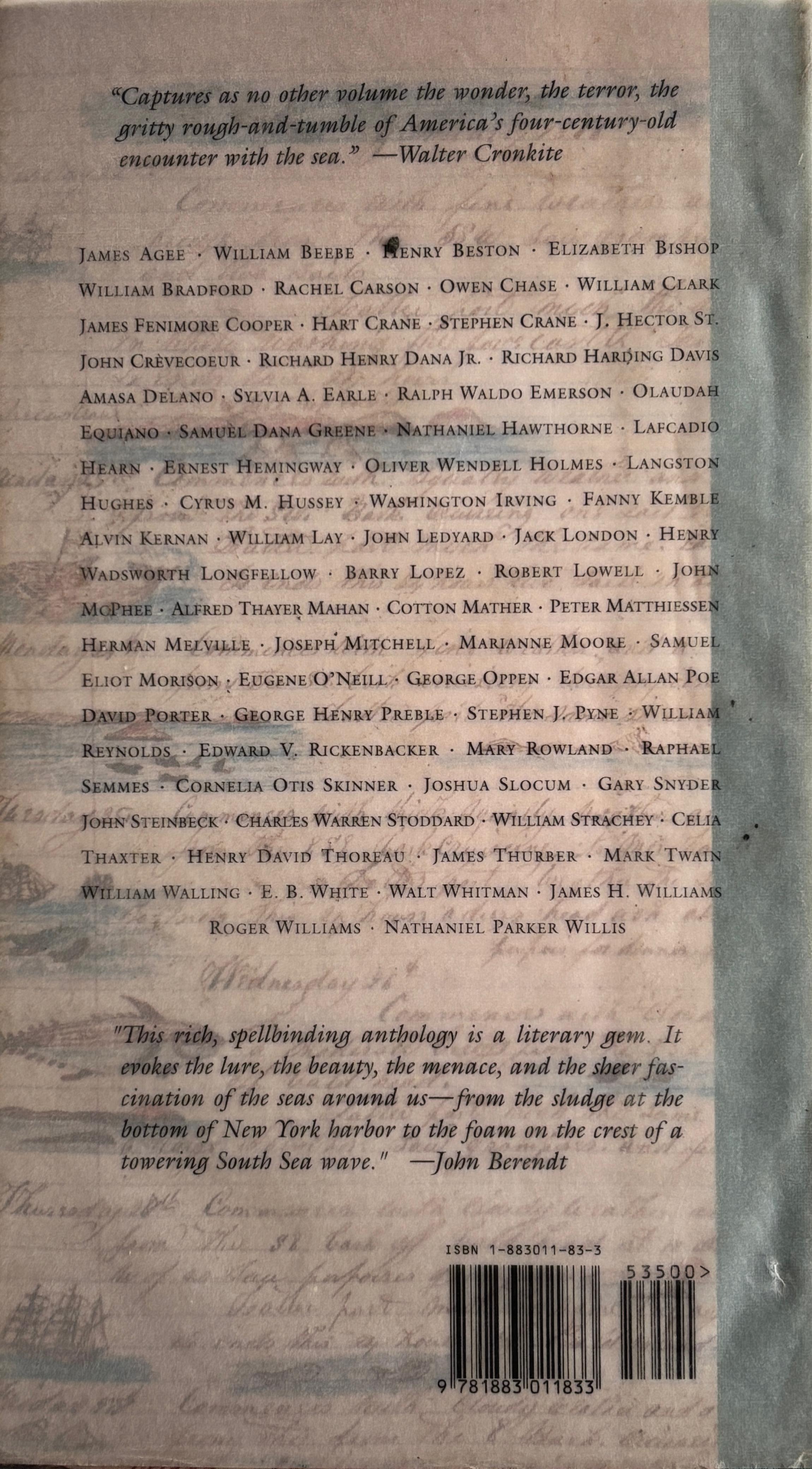 American Sea Writing