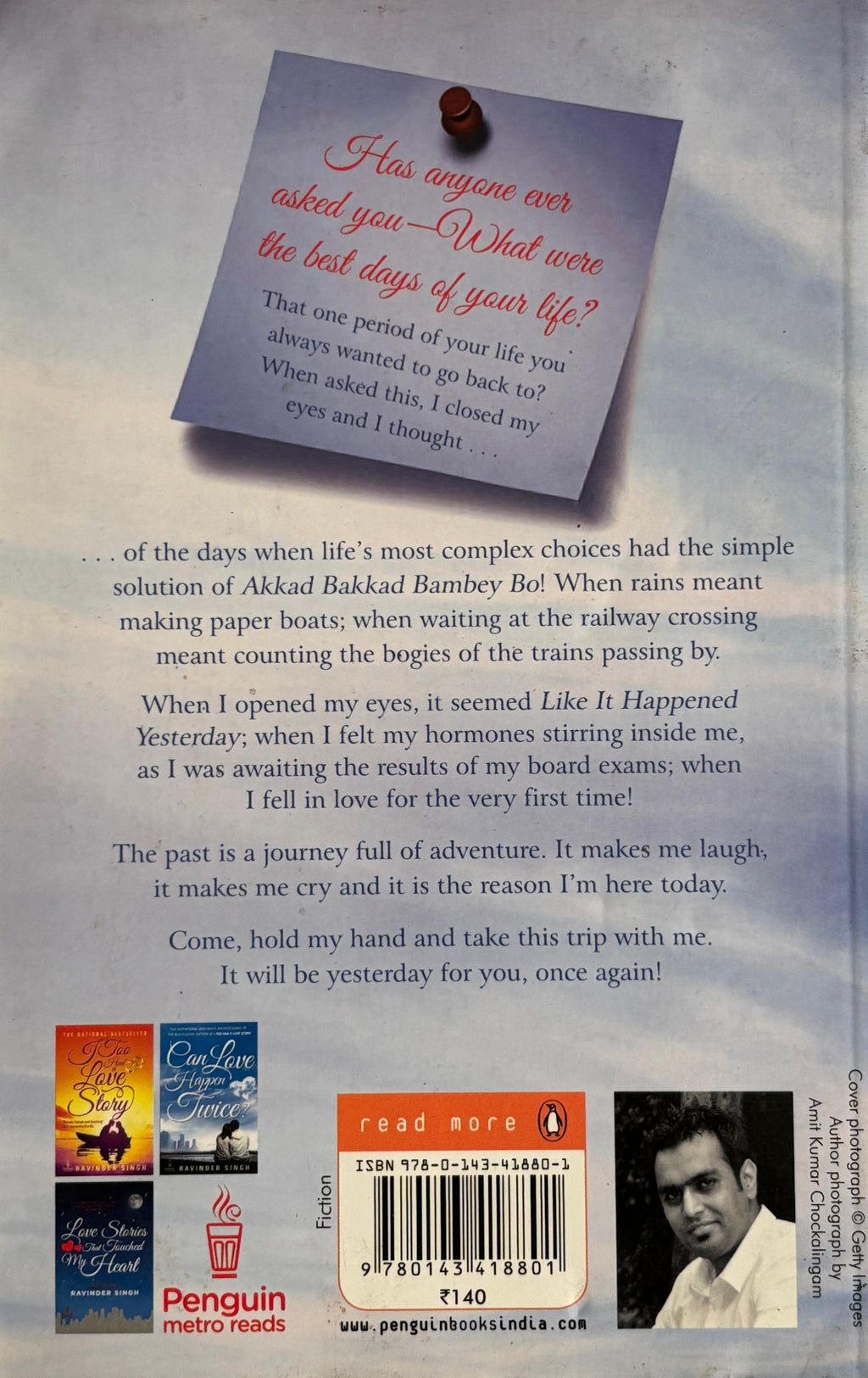 Like It Happened Yesterday