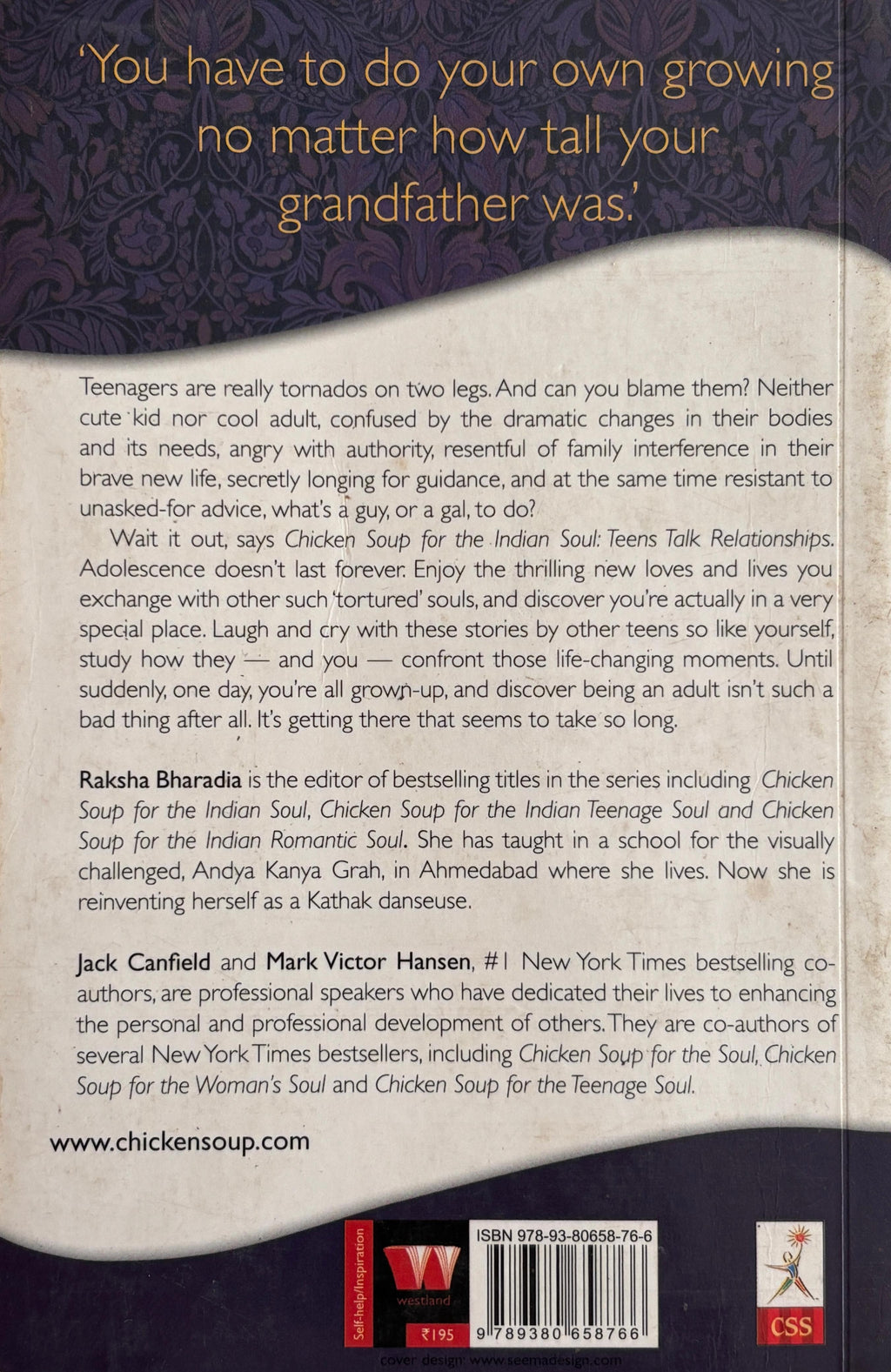 Chicken Soup For The Indian Soul: Teens Talk Relationships