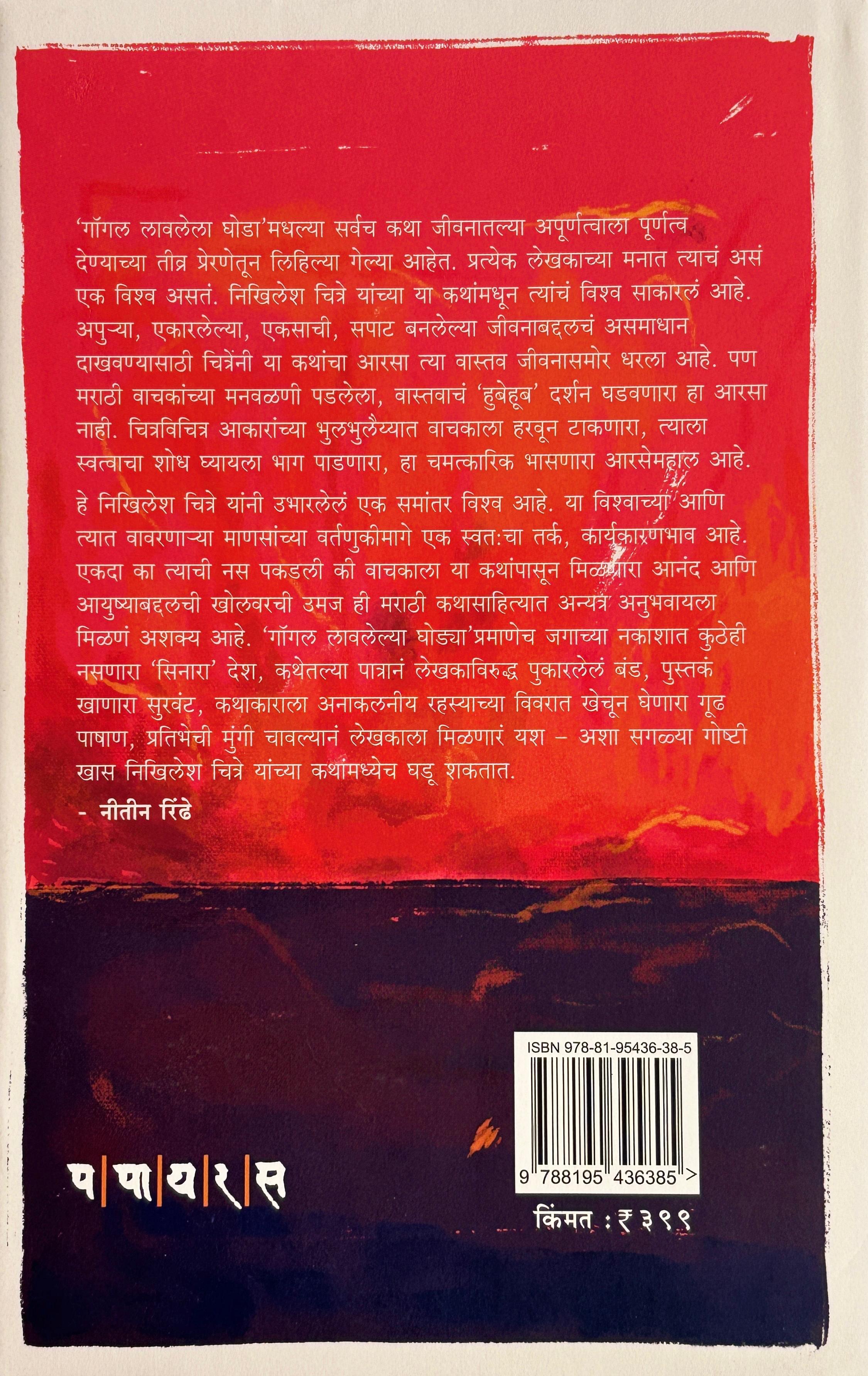 Gogle Lavlela Ghoda | गॉगल लावलेला घोडा