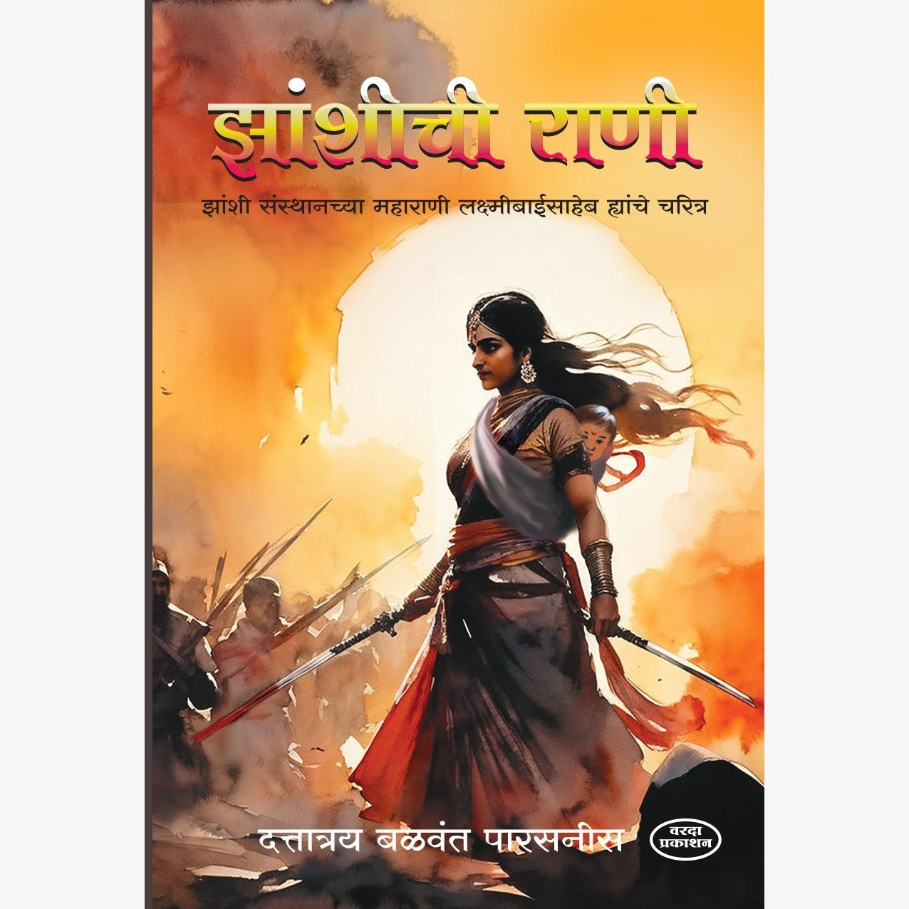 Zashichi Rani ( Zashi Sansthanachya Maharani Laxmi Baisaheb Yanche Charitr) By Dattatray Balwant Parasnis by